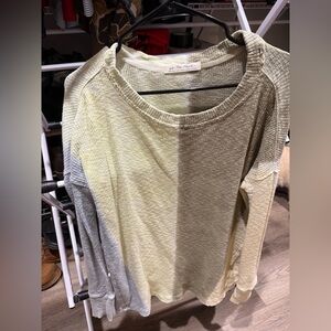 We The Free Women's Sweater - Cream and Gray
